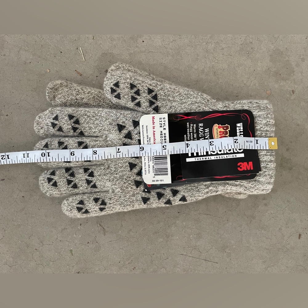 CLEARANCE NWT Men’s Medium Wells Lamont Thinsulate Wool Gloves - Picture 10 of 10